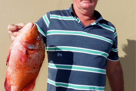  Gavin Engelbrecht met sy 2.4kg Rooi roman